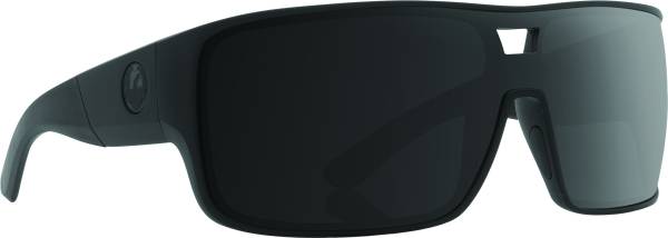 DRAGON - HEX SUNGLASSES MATTE BLACK W/GREY LENS - Image 1