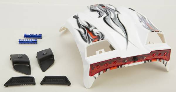 GMAX - TOP VENT - DRAGON W/LED RED - Image 1