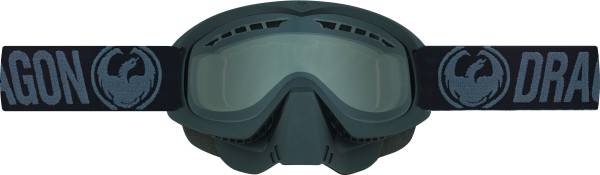 DRAGON - MDX SNOW GOGGLE BLACK W/SMOKE LENS - Image 1