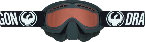 DRAGON - MDX SNOW GOGGLE COAL W/AMBER LENS - Image 1