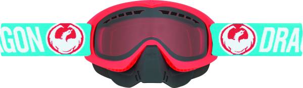 DRAGON - MDX SNOW GOGGLE FLASH BLUE W/ORANGE LENS - Image 1