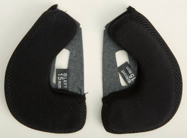 GMAX - CHEEK PADS 15MM FITS XS-SM GM-32 - Image 1