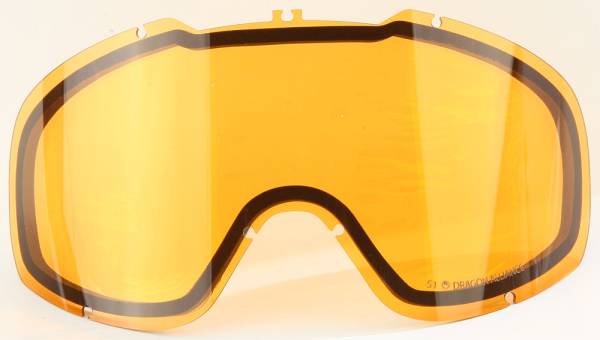 DRAGON - MDX2 DUAL REPLACEMENT LENS AMBER - Image 1