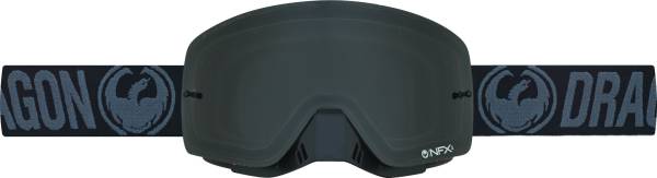 DRAGON - NFXS GOGGLE BLACK W/SMOKE LENS - Image 1