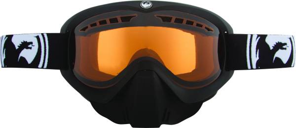 DRAGON - MDX SNOW GOGGLE COAL W/AMBER LENS - Image 1