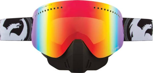 DRAGON - NFX SNOW GOGGLE BULLET W/RED ION LENS - Image 1