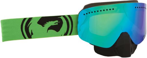 DRAGON - NFX GOGGLE GREEN/BLACK SPLIT W/GREEN ION. LENS - Image 1