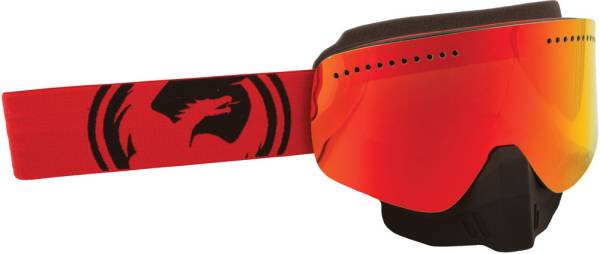 DRAGON - NFX GOGGLE RED/BLACK SPLIT W/RED ION. LENS - Image 1