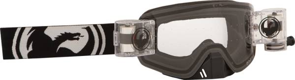 DRAGON - NFXS GOGGLE BLACK W/CLEAR RAPID ROLL LENS - Image 1