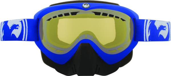 DRAGON - MDX SNOW GOGGLE BLUE W/YELLOW LENS - Image 1