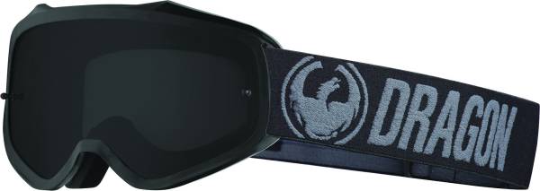 DRAGON - MXV GOGGLE BLACK W/SMOKE LENS - Image 1