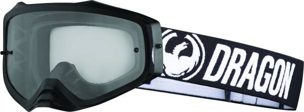 DRAGON - MXV PLUS GOGGLE COAL W/CLEAR LENS - Image 1