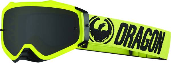 DRAGON - MXV PLUS GOGGLE HI-VIS W/SMOKE LENS - Image 1