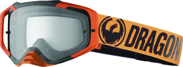 DRAGON - MXV MAX GOGGLE ORANGE W/CLEAR LENS - Image 1