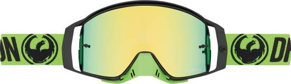 DRAGON - NFX2 BREAK GREEN SMOKE GOLD 10/PK TEAR-OFF/LENS SHIELD - Image 1