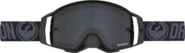 DRAGON - NFX2 BLACK INJECTED SMOKE LENS 10/PK TEAR-OFF/LENS SHIELD - Image 1