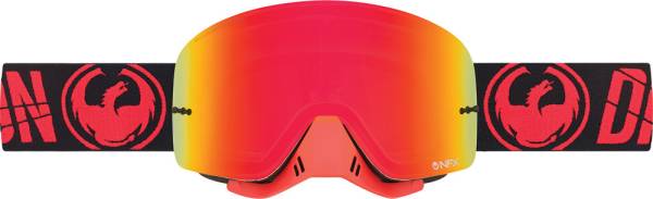 DRAGON - NFX MERGE GOGGLE FLAME W/RED ION LENS - Image 1