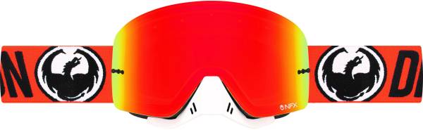 DRAGON - NFX GOGGLE FLASH ORANGE W/YELLOW RED ION LENS - Image 1