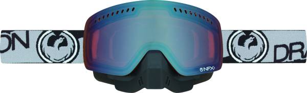 DRAGON - NFXS OPTIMIZED GOGGLE GREY W/FLASH BLUE LENS - Image 1