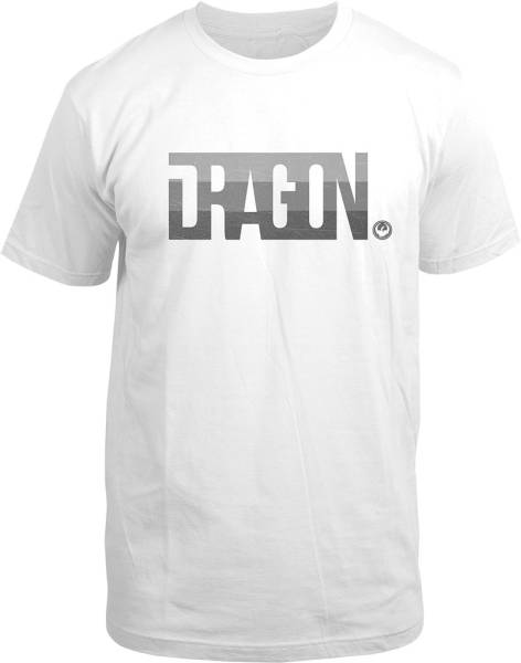 DRAGON - FIRM TEE WHITE L - Image 1