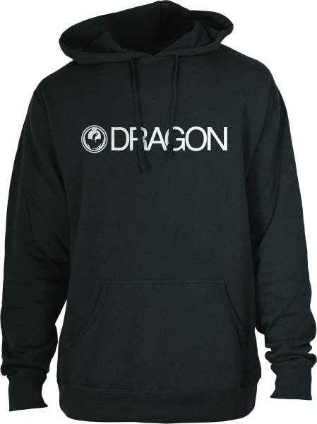 DRAGON - TRADEMARK STAPLE LINE HOODIE BLACK LG - Image 1