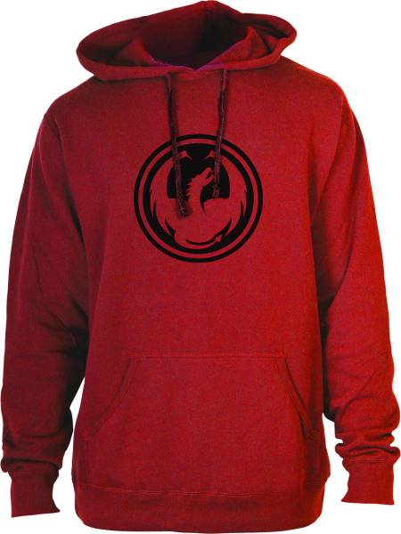 DRAGON - ICON HOODIE RED L - Image 1