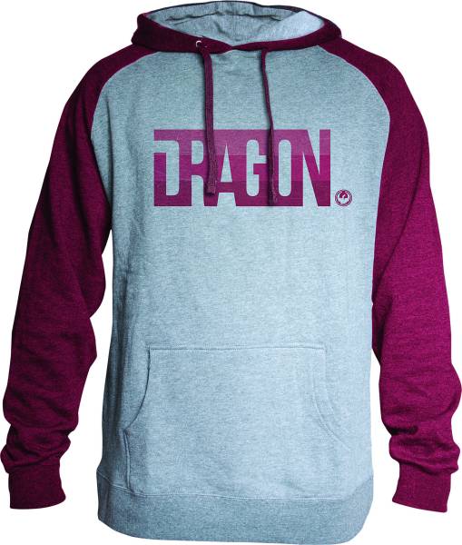 DRAGON - FIRM HOODIE BURGUNDY HEATHER L - Image 1