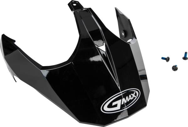 GMAX - VISOR BLACK W/SCREWS GM-11 PRE 2015 - Image 1