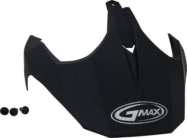 GMAX - VISOR MATTE BLACK W/SCREWS GM-11 PRE 2015 - Image 1