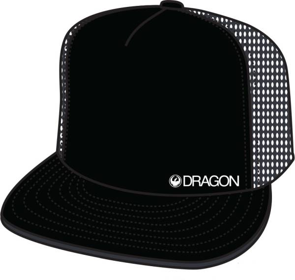 DRAGON - FOAM TRUCKER WHITE/BLACK - Image 1