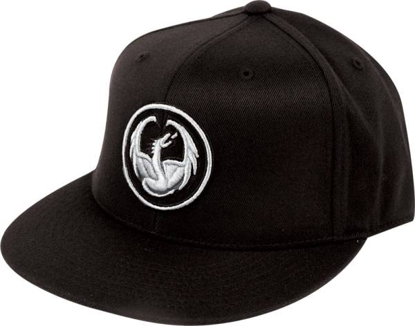 DRAGON - ICON 210 CLASSIC HAT BLACK L/X - Image 1