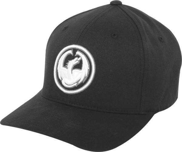 DRAGON - CORP FLEX HAT BLACK L/X - Image 1