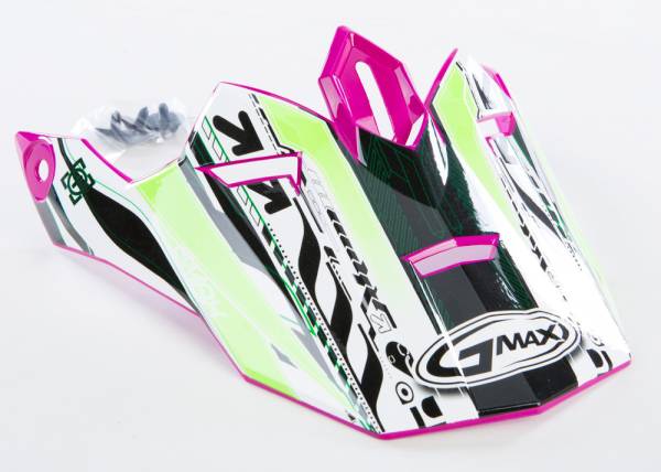 GMAX - VISOR GM76X XENOTRON NEON PURPLE/GREEN TC-23 - Image 1