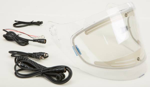 GMAX - SHIELD ELECTRIC LENS CLEAR W/CORD GM-67/OF-77 - Image 1