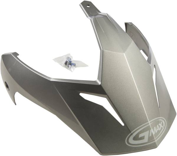 GMAX - VISOR W/SCREWS TITANIUM GM-11 TITANIUM W/SCREWS '15 - Image 1