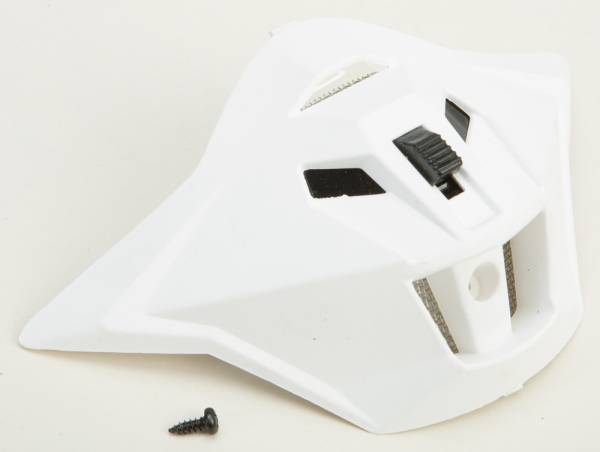 GMAX - MOUTH VENT MATTE WHITE W/SCREWS/SCREEN GM-11 - Image 1