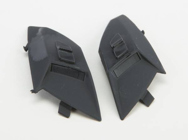 GMAX - TOP FRONT VENTS LEFT/RIGHT MATTE BLACK OF-77 - Image 1