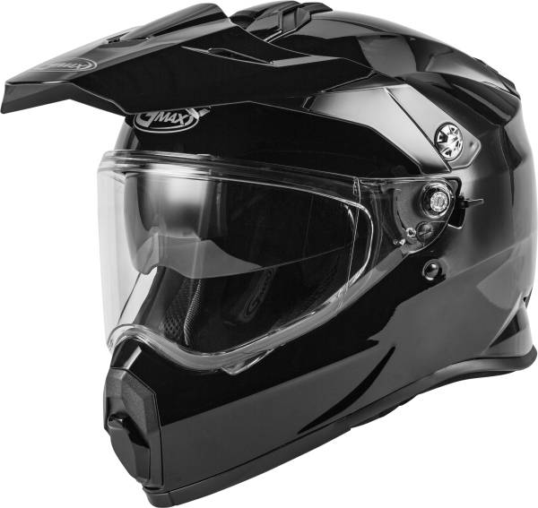 GMAX - YOUTH AT-21Y ADVENTURE HELMET BLACK YL - Image 1