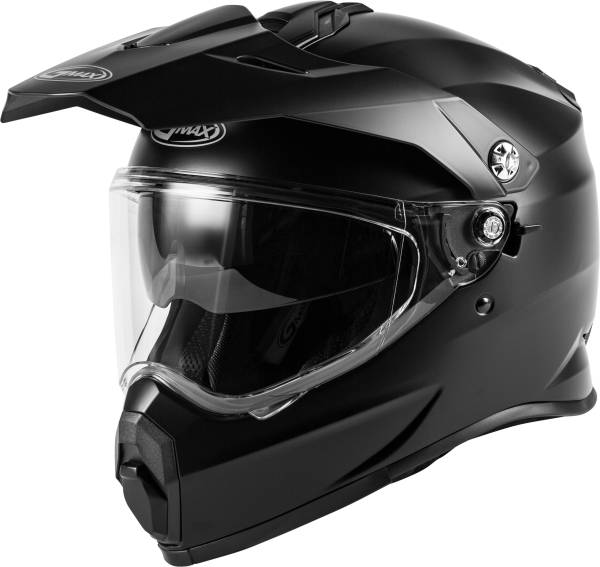 GMAX - YOUTH AT-21Y ADVENTURE HELMET MATTE BLACK YL - Image 1