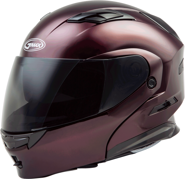 GMAX - MD-01 MODULAR HELMET WINE RED 2X - Image 1