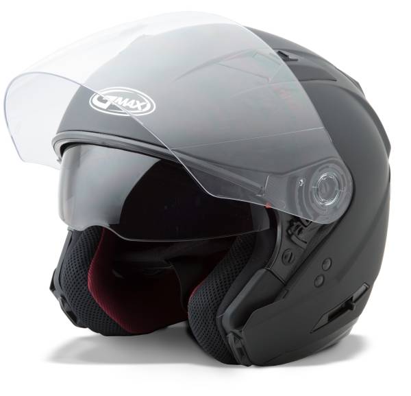 GMAX - OF-77 OPEN-FACE HELMET MATTE BLACK 2X - Image 1