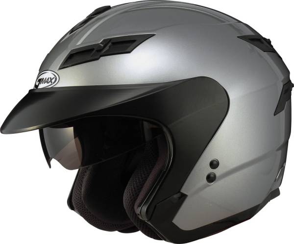 GMAX - GM-67 OPEN FACE HELMET TITANIUM 2X - Image 1