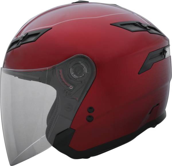 GMAX - GM-67 OPEN FACE HELMET CANDY RED 2X - Image 1