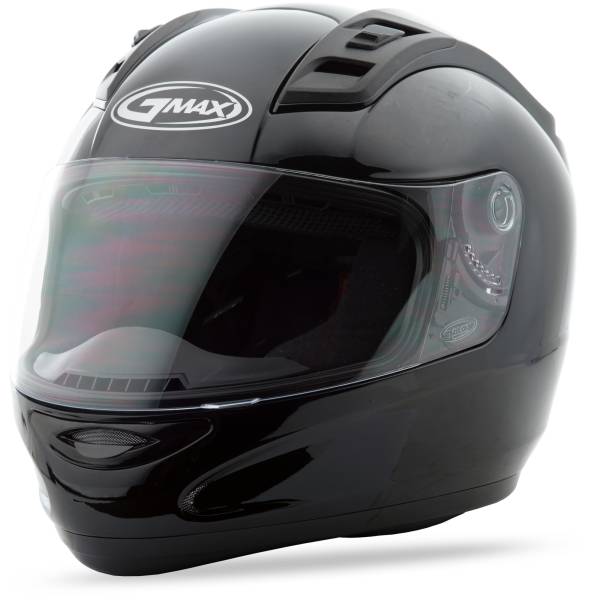 GMAX - GM-69 F/F HELMET GLOSS BLACK 2X - Image 1