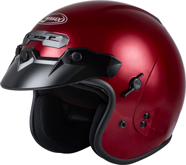 GMAX - GM-32 OPEN-FACE HELMET CANDY RED 2X - Image 1