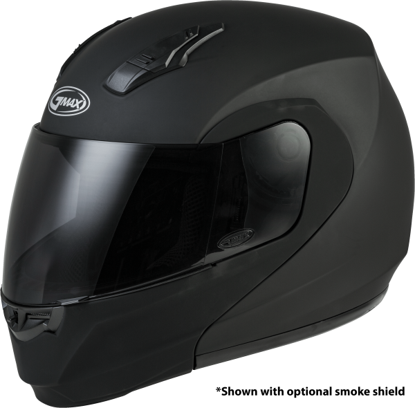 GMAX - MD-04 MODULAR HELMET MATTE BLACK 2X - Image 1