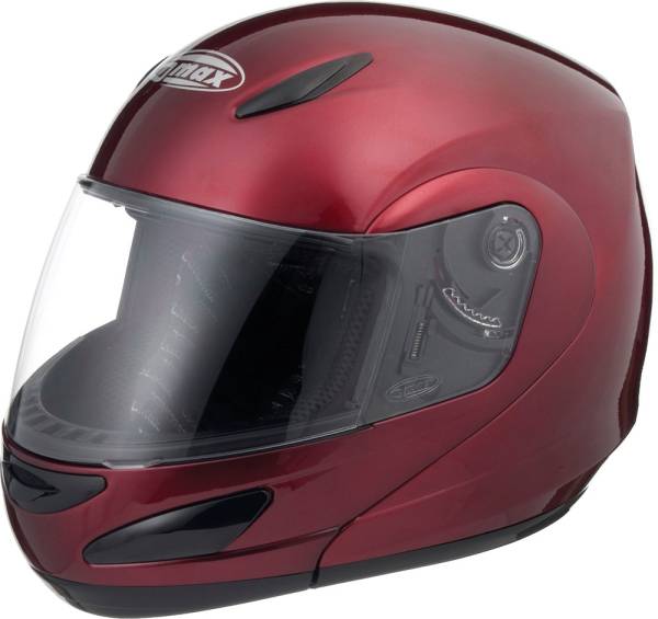 GMAX - GM-44 MODULAR HELMET WINE RED MD - Image 1