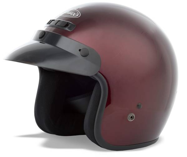 GMAX - GM-2 OPEN-FACE HELMET WINE LG - Image 1