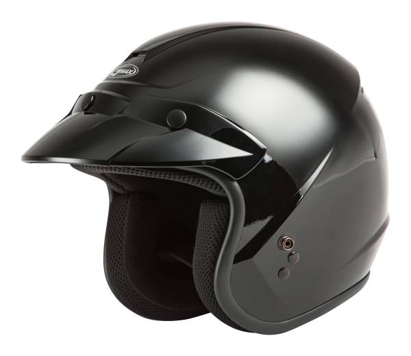 GMAX - YOUTH OF-2Y OPEN-FACE HELMET BLACK YL - Image 1