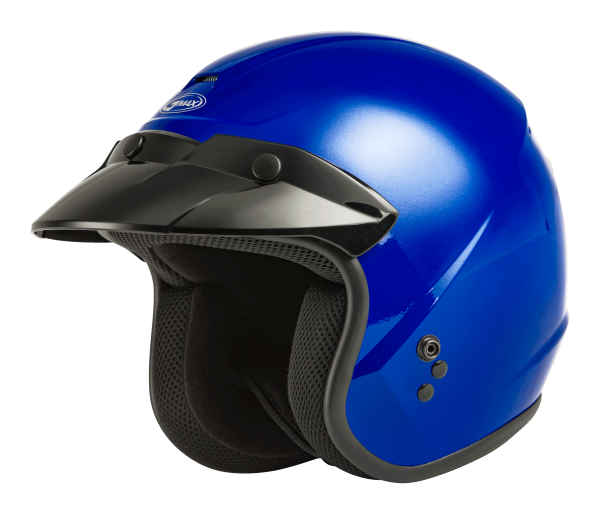 GMAX - OF-2 OPEN-FACE HELMET BLUE XS - Image 1